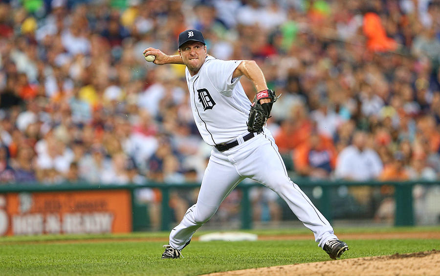 Boston Red Sox V Detroit Tigers Photograph by Leon Halip Boston Red Sox V Detroit Tigers Photograph by Leon Halip