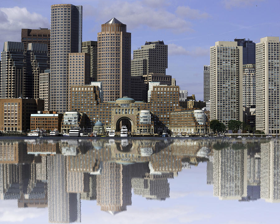 Boston Reflections Photograph by James Ekstrom - Fine Art America