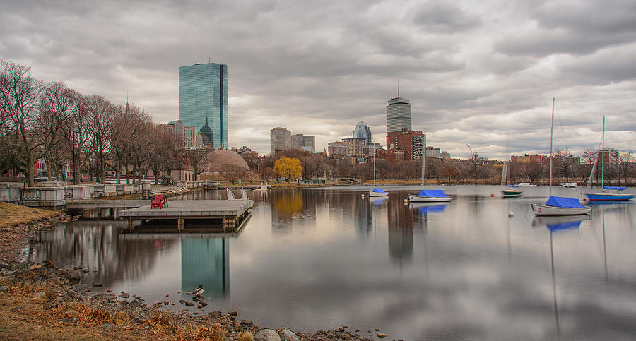 Boston Reflections Photograph by Linda Szabo