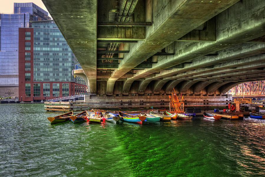 Boston Rowing Center Photograph by Joann Vitali