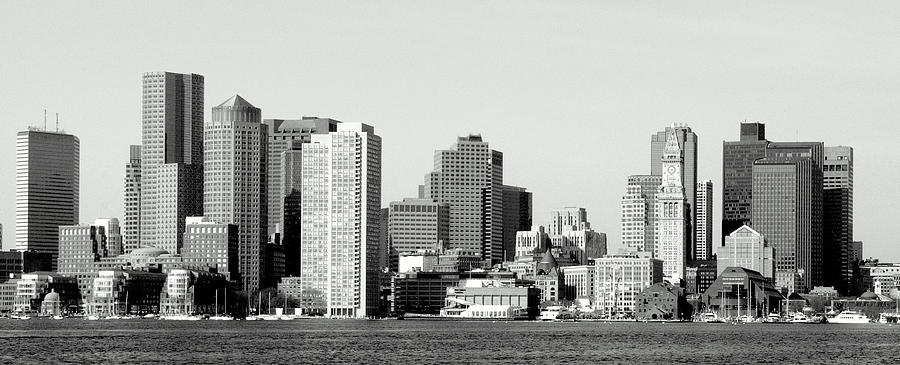 Boston Skyline  1 Photograph by Caroline Stella