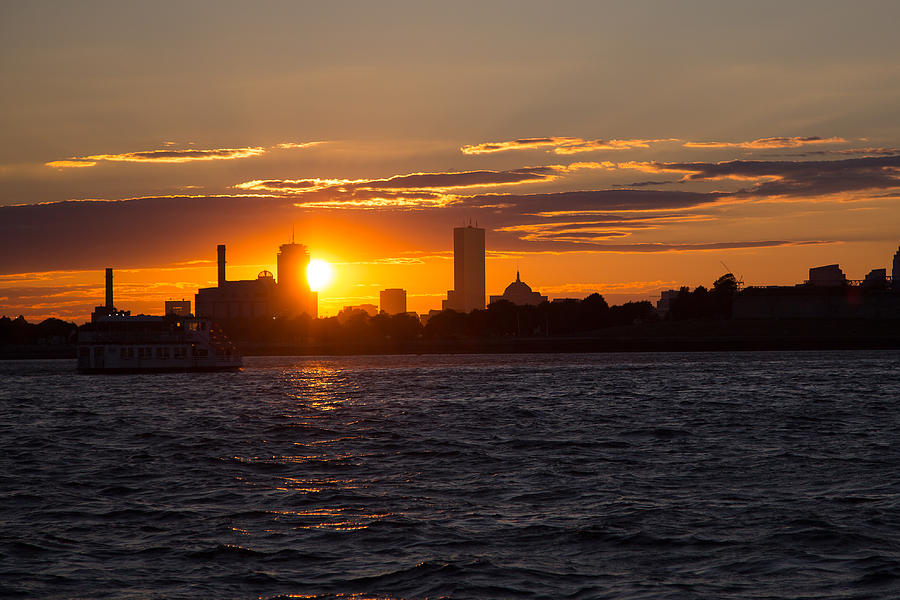 Boston Skyline Photograph by Allan Morrison