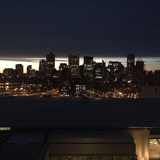 Boston Skyline Photograph by Beth H