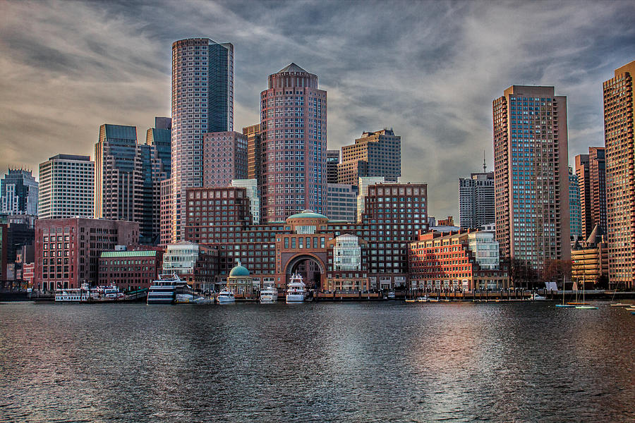 Boston Skyline Photograph by Elvira Pinkhas