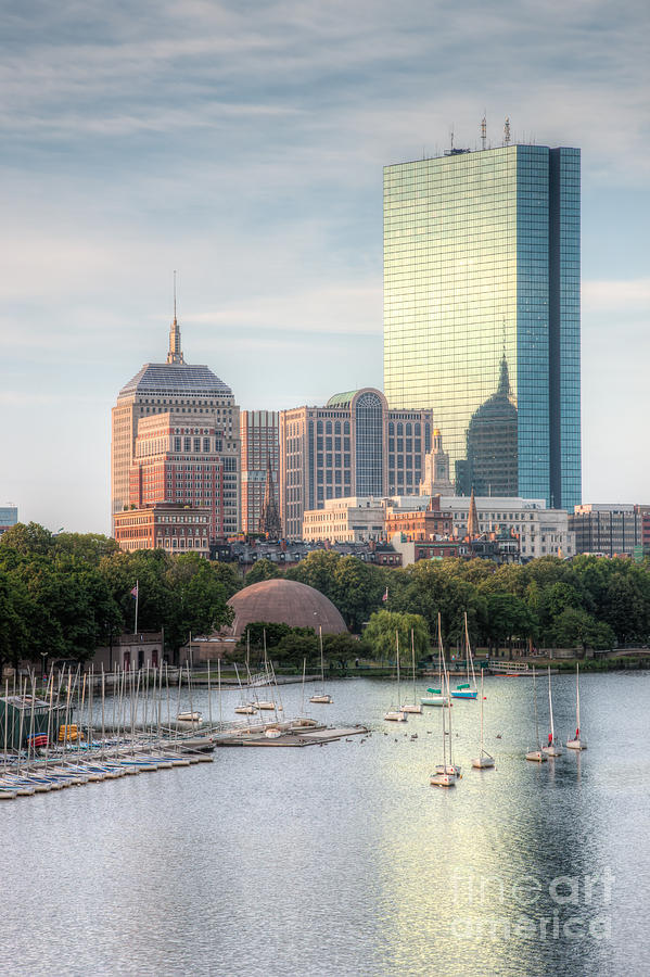 Boston Skyline II Photograph by Clarence Holmes