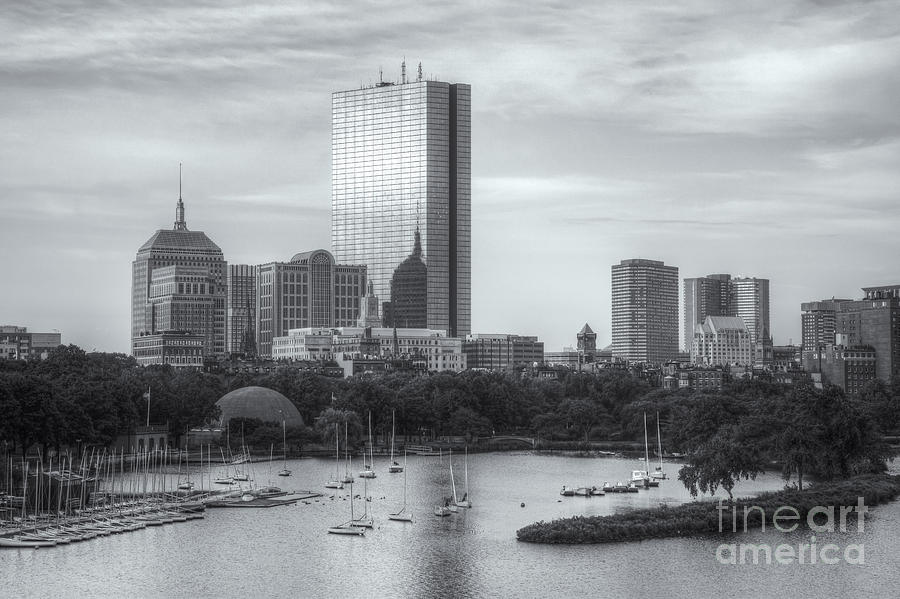 Boston Skyline IV Photograph by Clarence Holmes