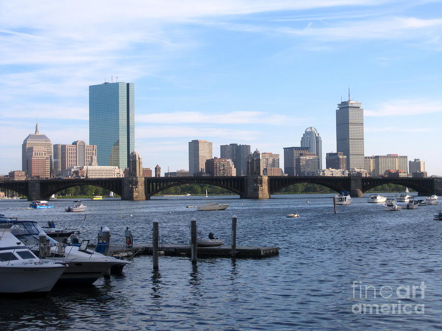 Landscape Photograph - Boston Skyline by Jason Clinkscales Landscape Photograph - Boston Skyline by Jason Clinkscales
