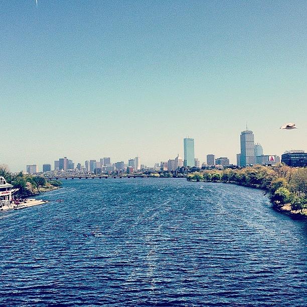 Boston Photograph - #boston #skyline by Khamid B