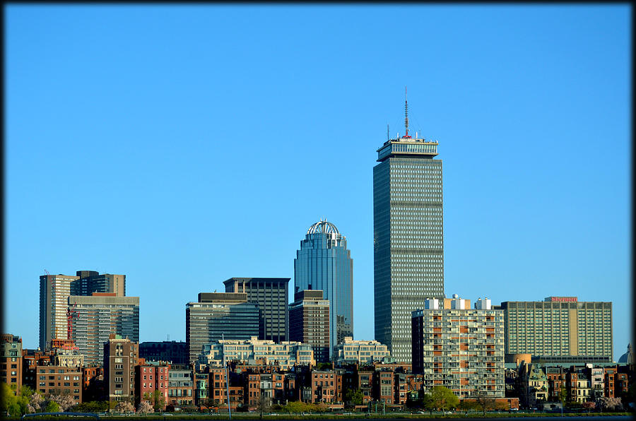 Boston Skyline Prudential Tower Photograph by Amanda Vouglas