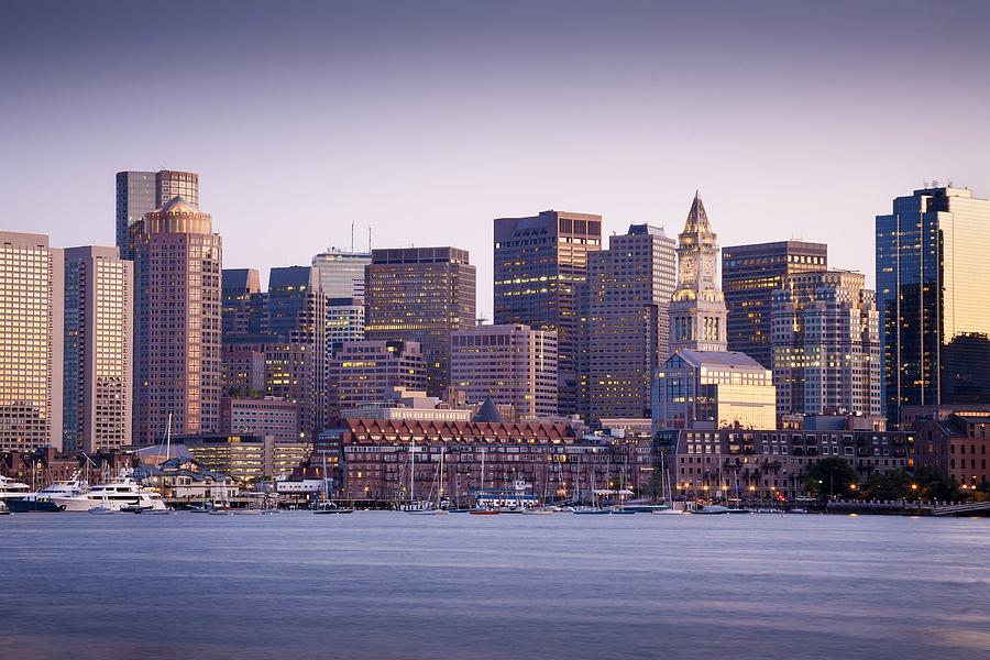Boston Skyline Photograph by Robert Davis