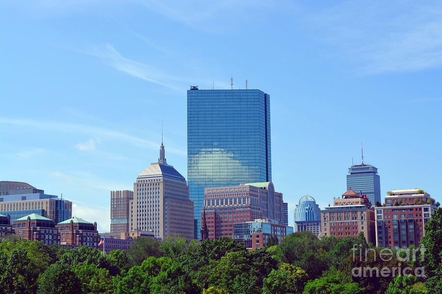 Boston Skyline Photograph by Tammie Miller