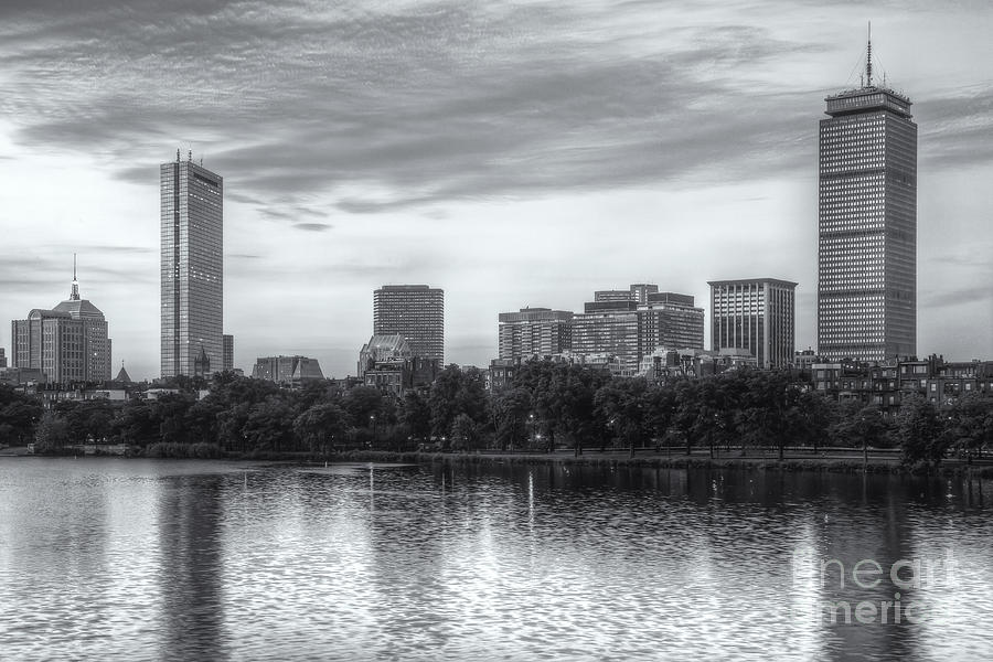 Boston Skyline VI Photograph by Clarence Holmes