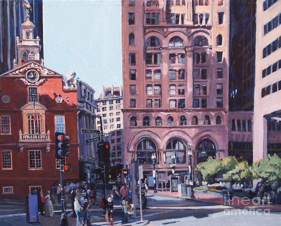 Boston Painting - Boston Summer by Deb Putnam