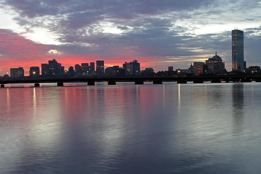 Boston Sunrise Photograph by Juergen Roth