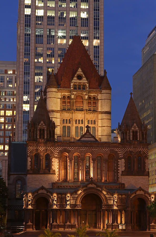 Boston Trinity Church Photograph by Juergen Roth