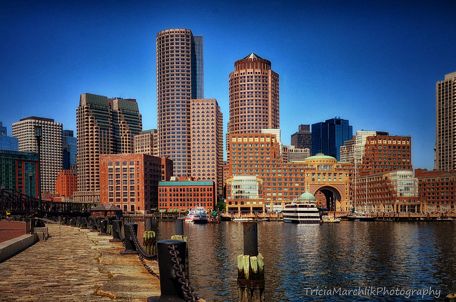 Boston Waterfront Photograph by Tricia Marchlik