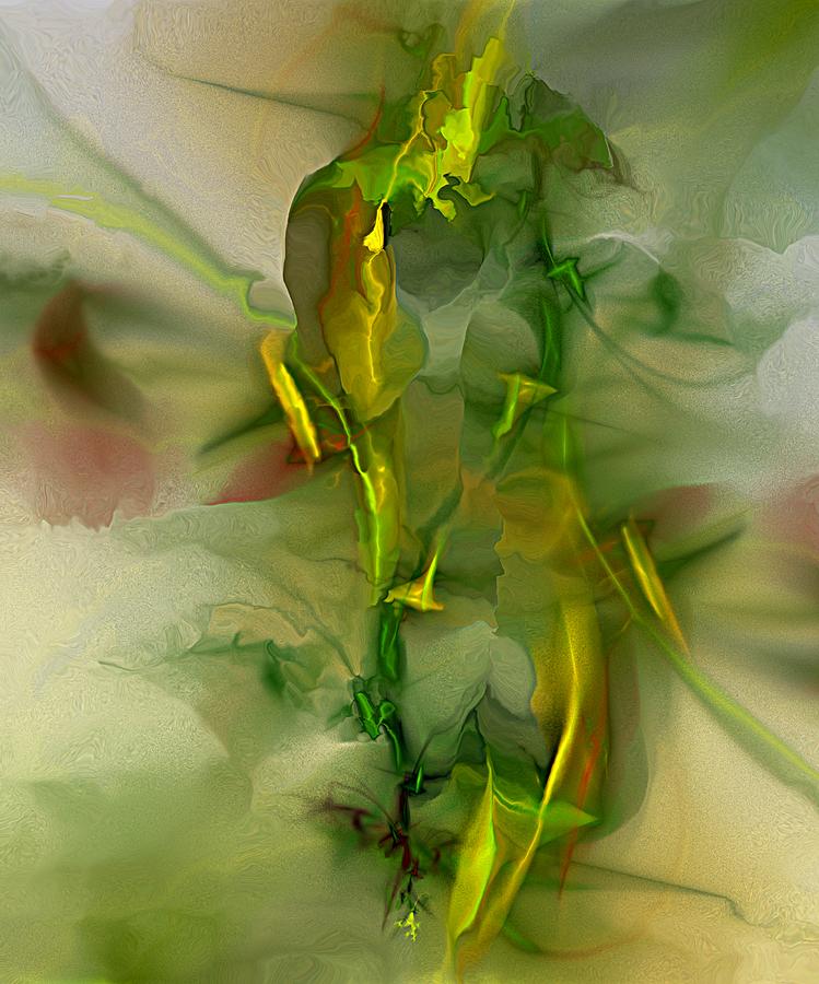 Botanical Fantasy 031113 Digital Art by David Lane