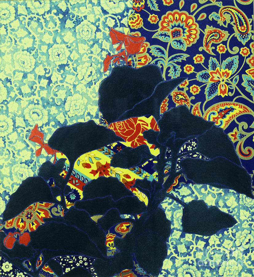 Botanical Klimt Painting by Heidi E Nelson
