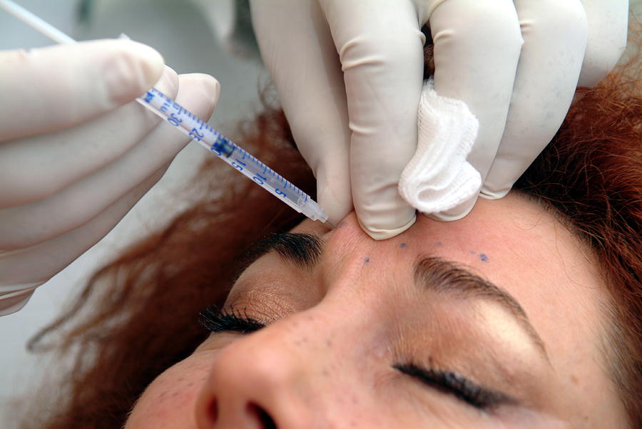 Botox Injection Photograph by Cc Studio/science Photo Library