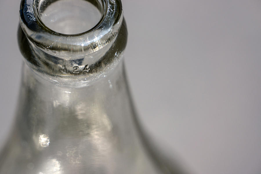 Bottle Abstract Photograph by Karol Livote