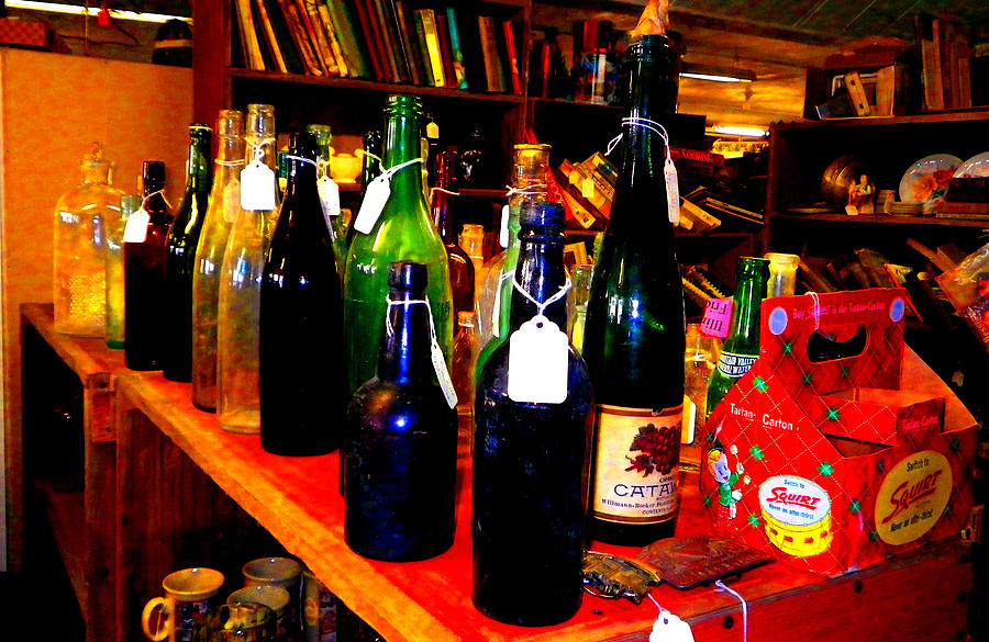 Bottle Photograph - Bottle Collection for Sale by Harry Tart
