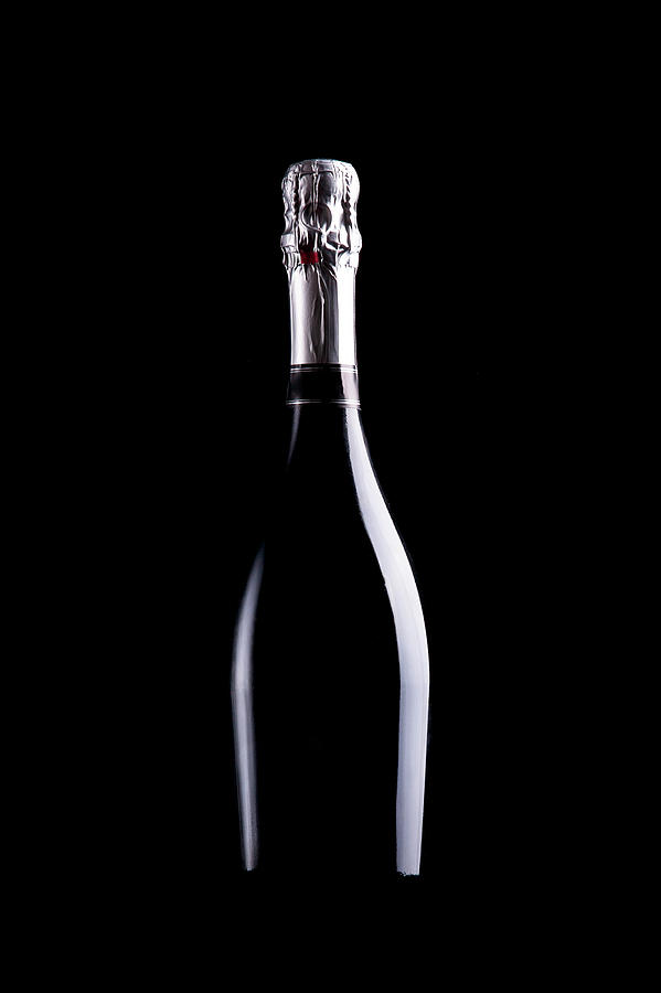 Bottle Of Champagne Photograph by Goodlifestudio