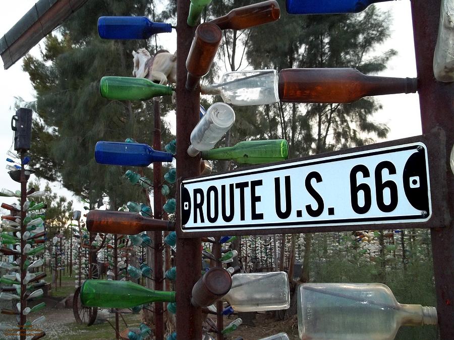 Bottle Trees Route 66 Photograph by Glenn McCarthy Art and Photography