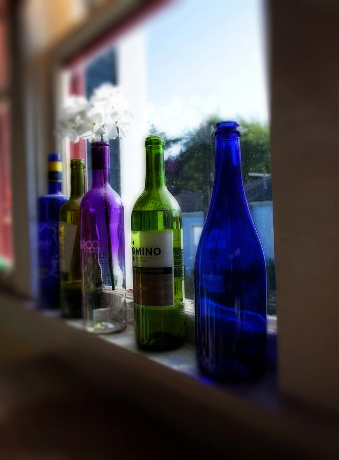 Bottles Photograph by Mark Alder