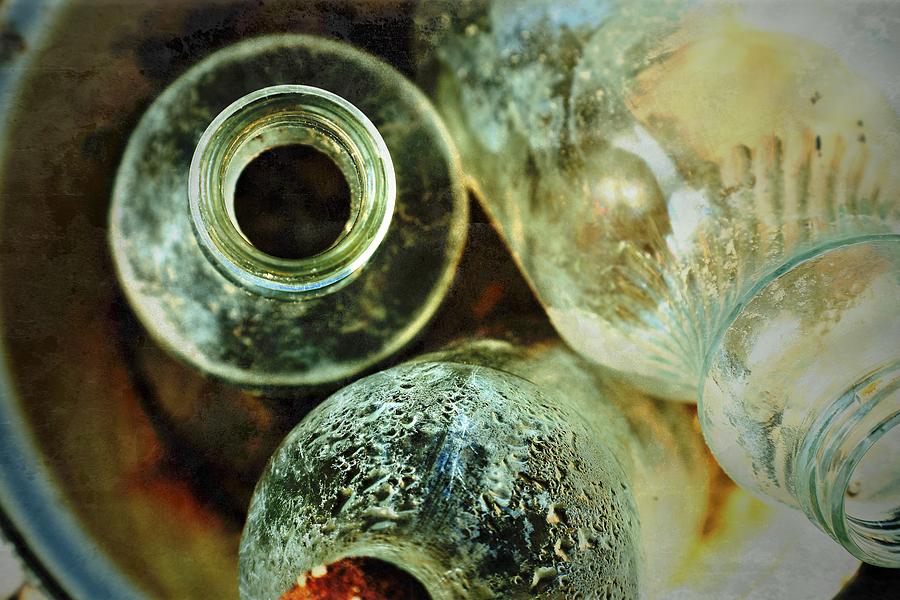Bottles Photograph by Mark Ross