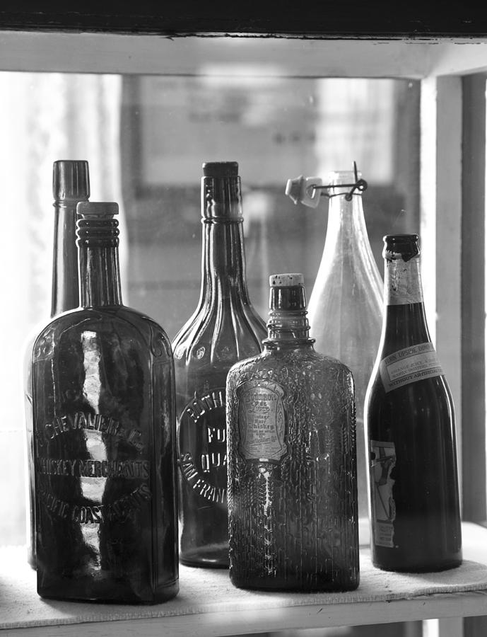 Bottles of Bodie Photograph by Jim Snyder