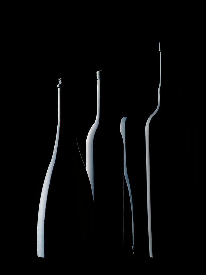 Bottle Photograph - Bottles Waiting by Jorge Pena