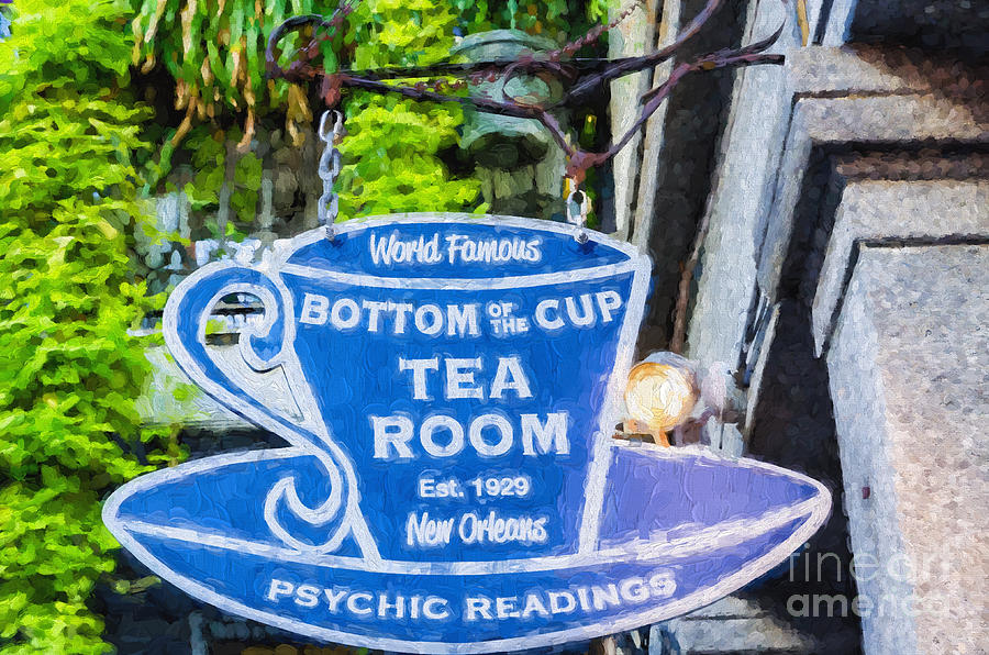 New Orleans Photograph - Bottom of the Cup Tea Room-NOLA by Kathleen K Parker