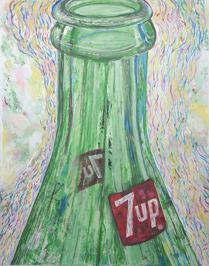 Bottoms Up Painting by Gabe Arroyo