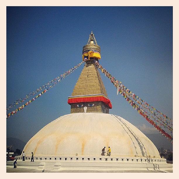 Boudhanath Stupa Photograph by Raimond Klavins