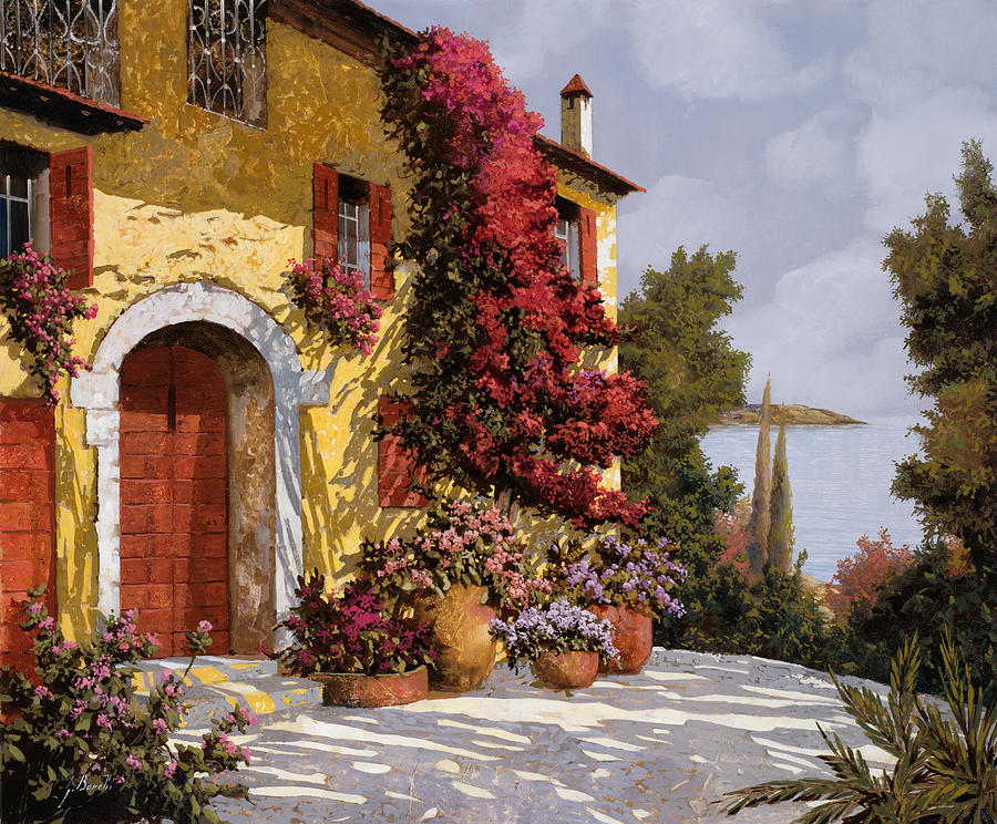 Bouganville Painting - Bouganville by Guido Borelli