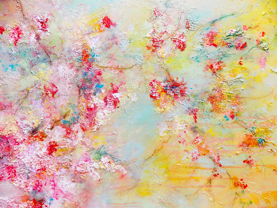 Bouganvillia Mixed Media Mixed Media by Kat Ebert | Fine Art America