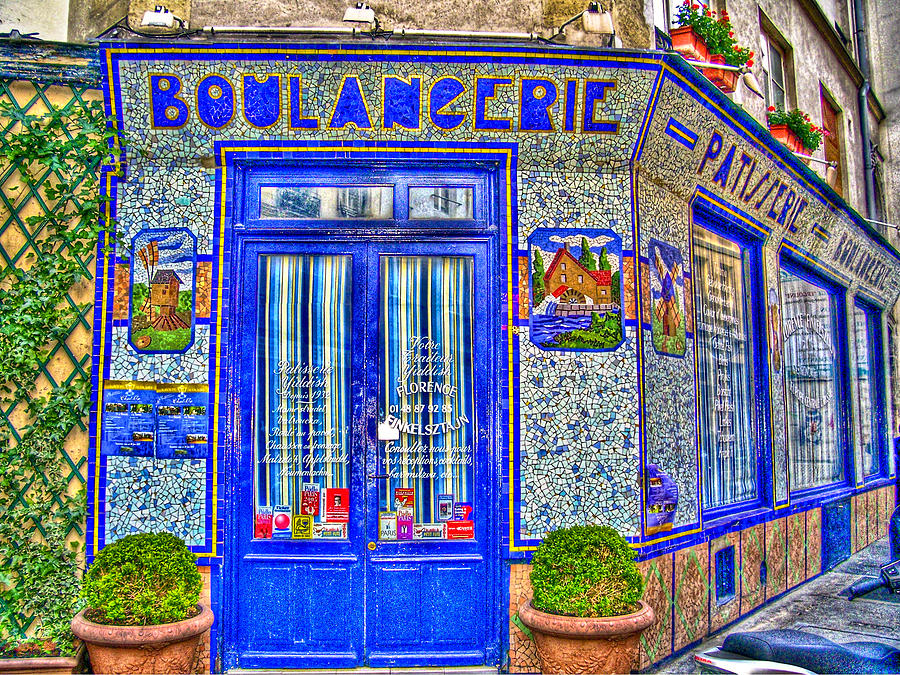 Boulangerie Paris Photograph by Matthew Bamberg