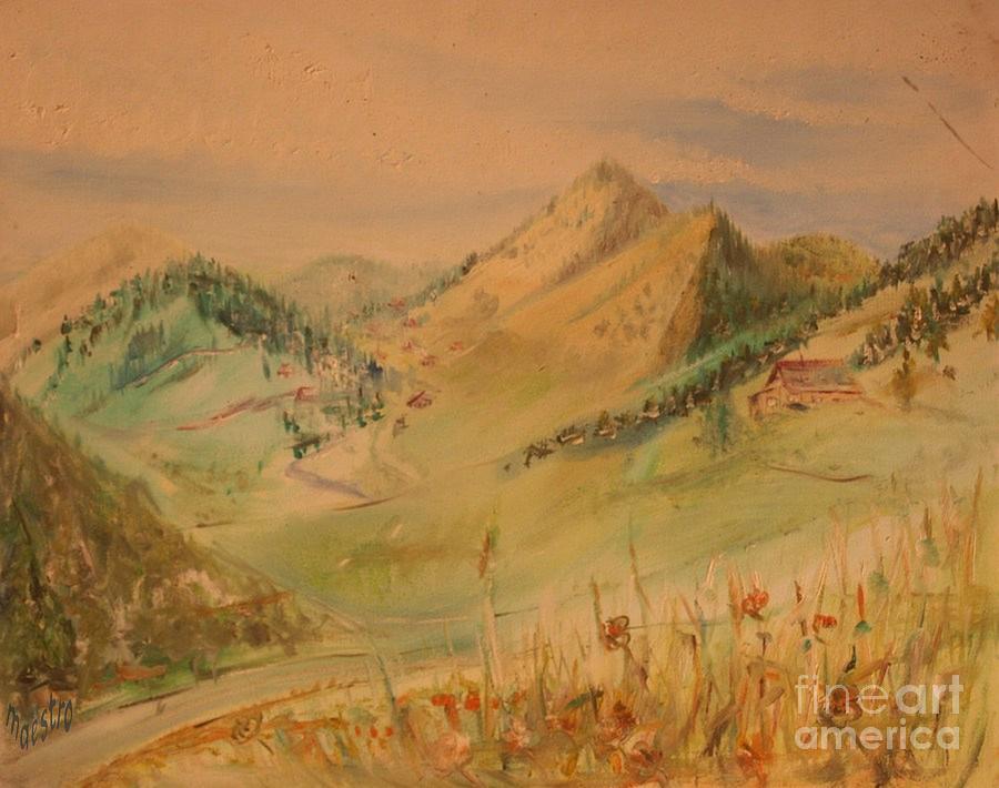 Boulder Colorado Painting Painting by PainterArtist FIN