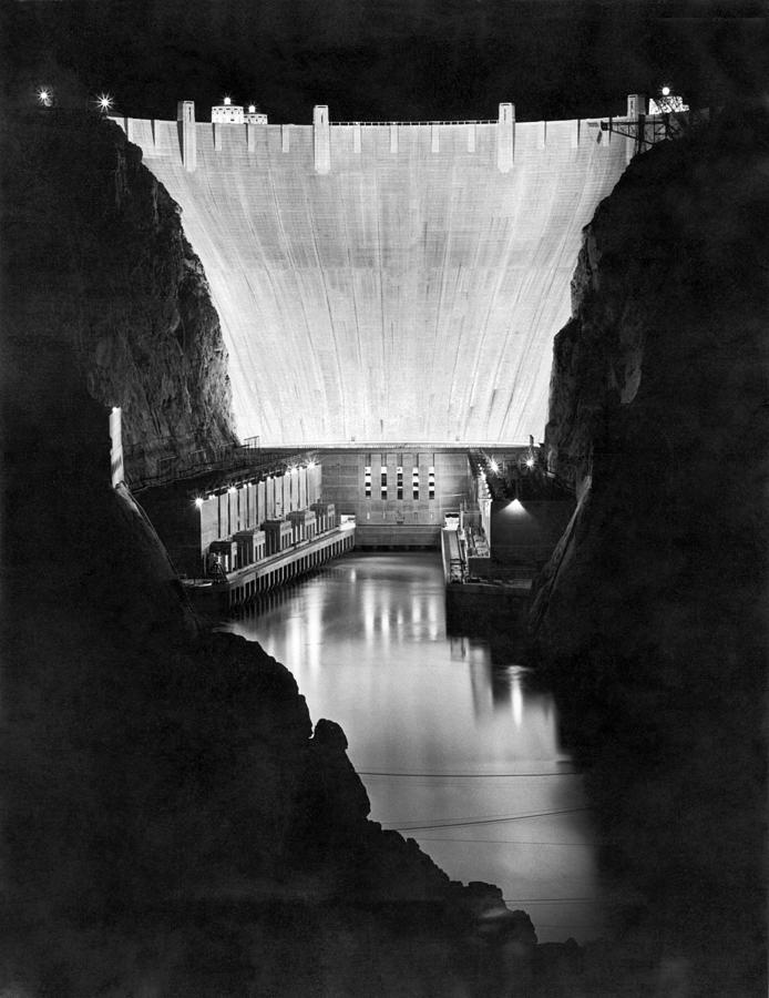 Boulder Dam Photograph by Underwood Archives