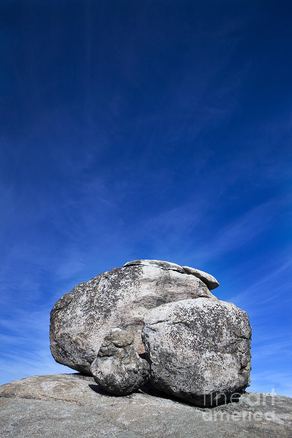 Boulder on Old Rag Mountain Shenandoah National Park Photograph by ...