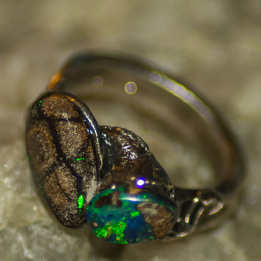 Wear Jewelry Jewelry - Boulder Peacock by Klara Jewels