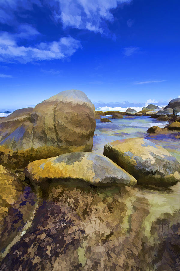 Boulders of Aruba V Photograph by David Letts