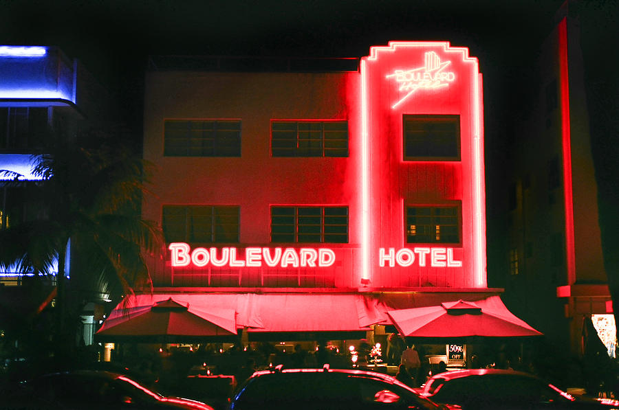 Boulevard Hotel Photograph by Gary Dean Mercer Clark