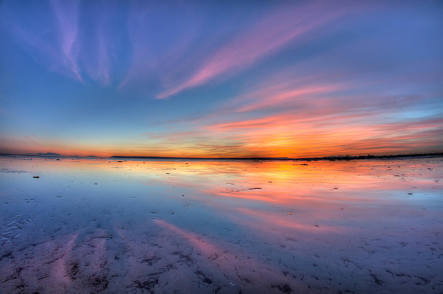 Boundary Bay Sunset Photograph by Pierre Leclerc Photography
