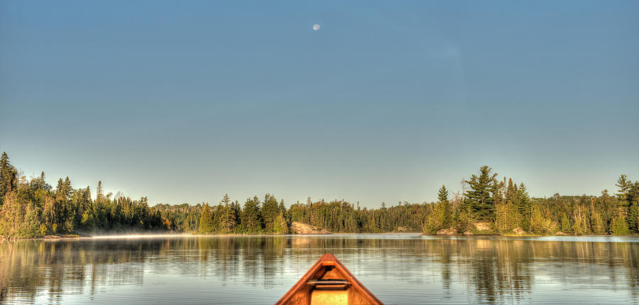 Landscape Photograph - Boundary Waters Solitude  by Shane Mossman