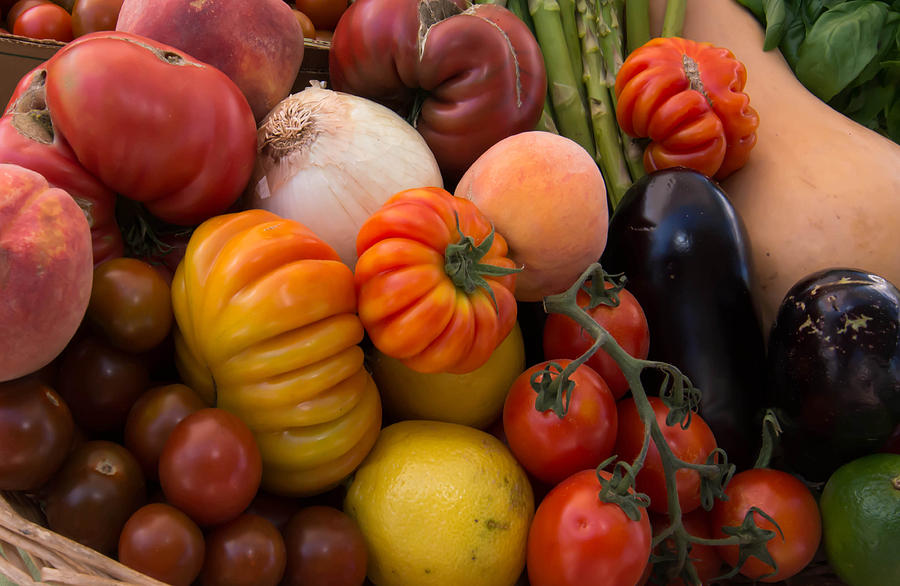 Bountiful Basket Photograph by Michael Moriarty Bountiful Basket Photograph by Michael Moriarty