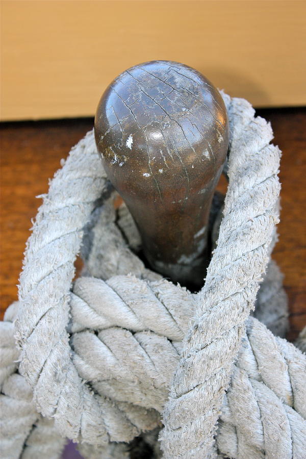Rope Photograph - Bounty Knot by Valerie Tull