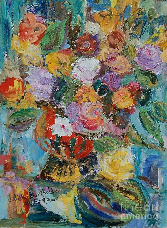 Bouquet 2 - SOLD Painting by Judith Espinoza