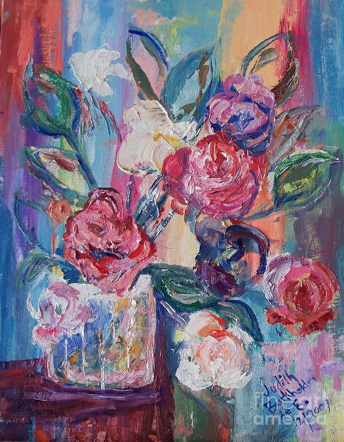 Bouquet 3 - SOLD Painting by Judith Espinoza