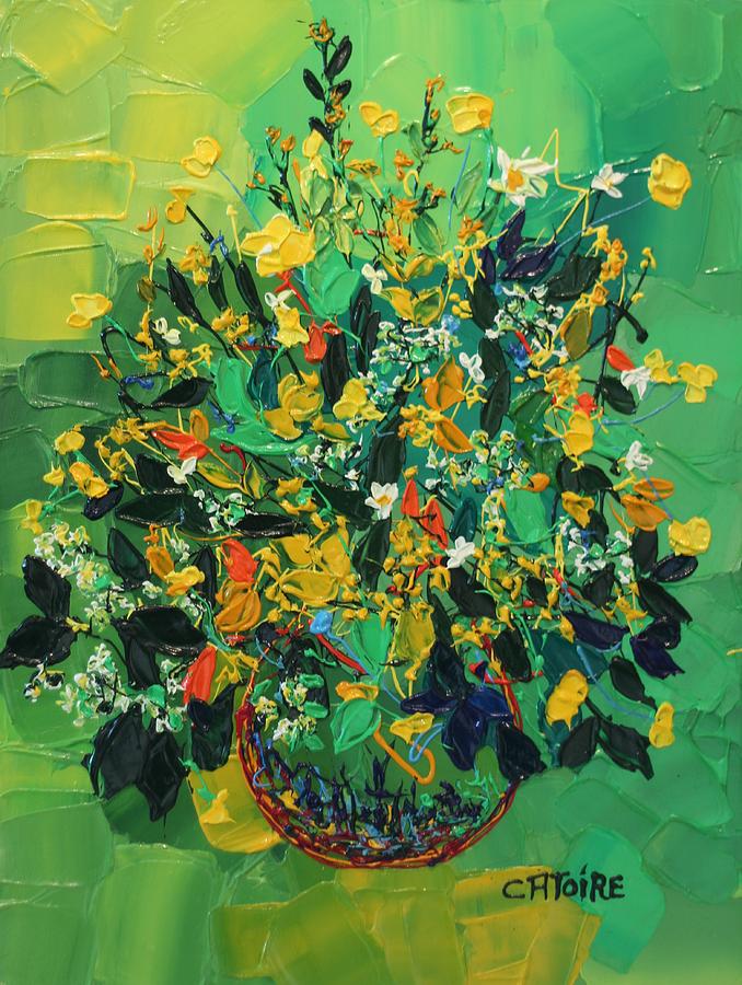 Bouquet 6 Painting by Valerie Catoire